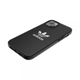 Adidas iPhone 14 Plus -kuori, Trefoil Snap Case, musta