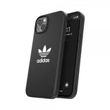 Adidas iPhone 14 Plus -kuori, Trefoil Snap Case, musta