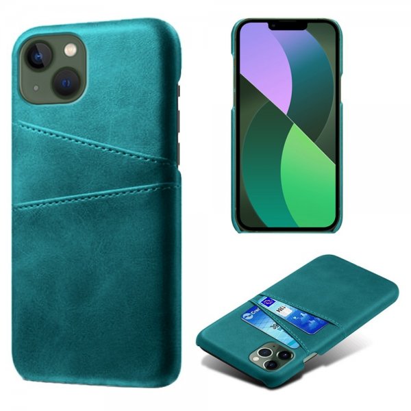 iPhone 14 Plus -kuoret kahdella korttipaikalla, vihreä