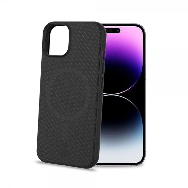 Celly iPhone 14 Plus -suojakuori ULTRAMAG Musta