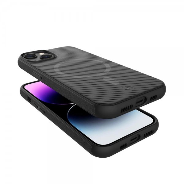 Celly iPhone 14 Plus -suojakuori ULTRAMAG Musta