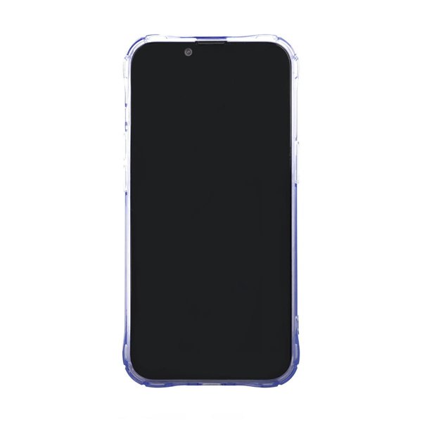 iPhone 14 Plus -kuoret korttipaikalla, iskunkestävä, violetti