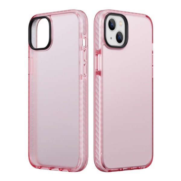 iPhone 14 Plus Iskunkestävä TPU Kuori Ruusu