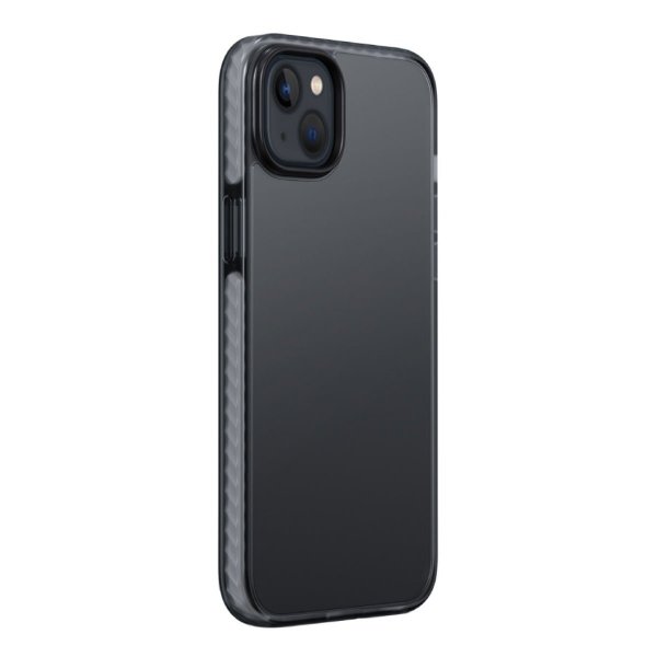 iPhone 14 Plus Iskunkestävä TPU-kuori Musta