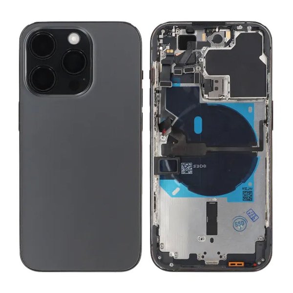 iPhone 14 Pro Takakansi ja Koko Runko OEM - Grafiitinharmaa