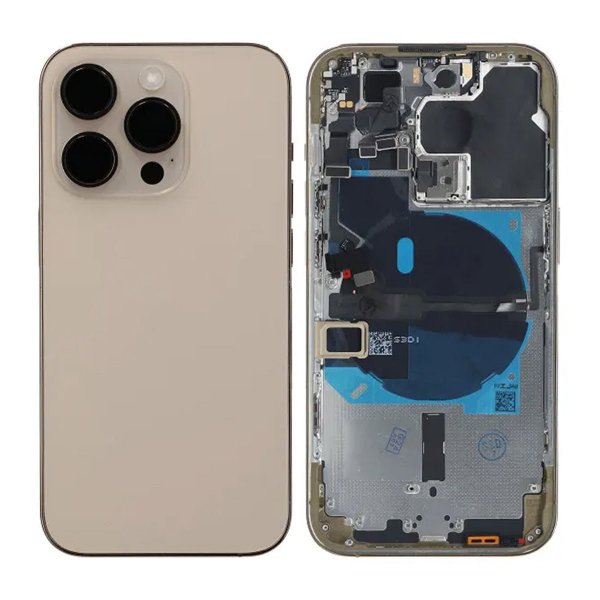 iPhone 14 Pro Takakansi ja Koko Runko OEM - Kulta