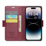CaseMe iPhone 14 Pro -suojakuori 023 Series Punainen