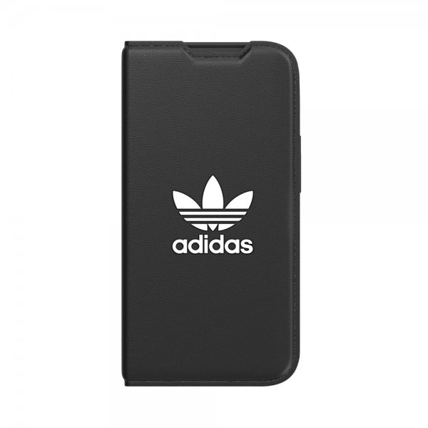 Adidas iPhone 14 Pro -kotelo, kansiotyyppinen kotelo, Basic, musta