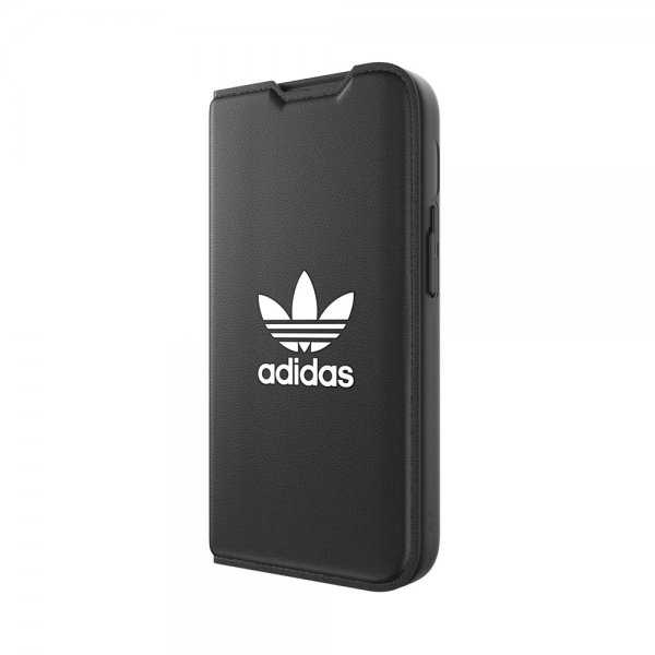 Adidas iPhone 14 Pro -kotelo, kansiotyyppinen kotelo, Basic, musta