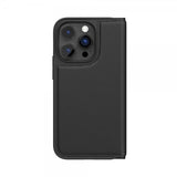 Adidas iPhone 14 Pro -kotelo, kansiotyyppinen kotelo, Basic, musta