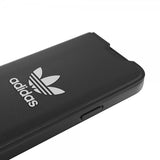 Adidas iPhone 14 Pro -kotelo, kansiotyyppinen kotelo, Basic, musta