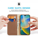 Dux Ducis iPhone 14 Pro Hivo Series suojakuori, ruskea