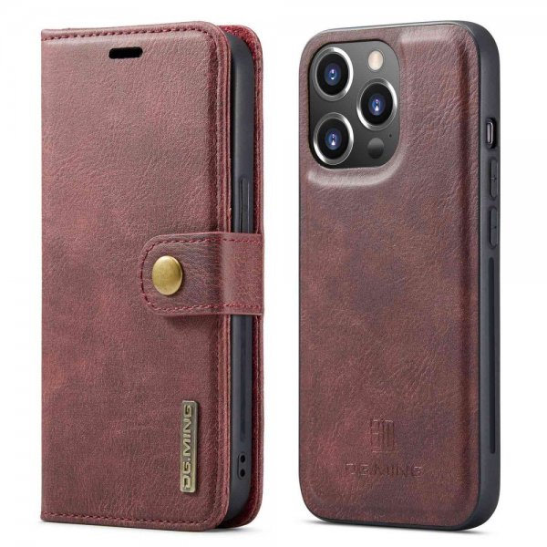 Dg.Ming iPhone 14 Pro Irrotettava kuori punainen