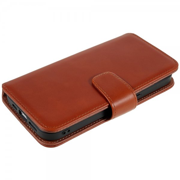 Nordic Covers iPhone 14 Pro -suojakuori MagLeather Maple Brown