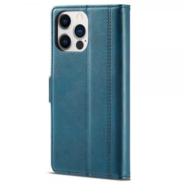 Lc.Imeeke iPhone 14 Pro -suojakuori korttipaikalla, sininen