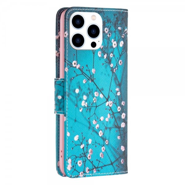 iPhone 14 Pro -kotelo Kukka-aihe - Luumunkukka