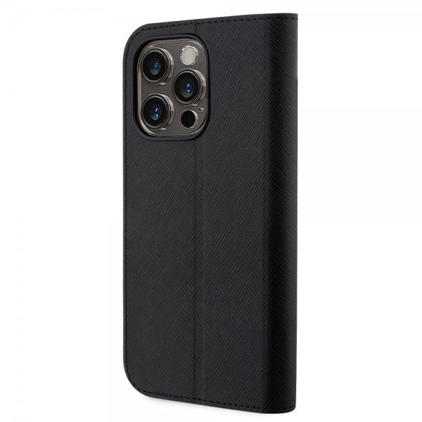 Karl Lagerfeld iPhone 14 Pro -kotelo NFT Saffiano Musta