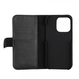 Krusell iPhone 14 Pro -suojakuori, PhoneWallet, musta
