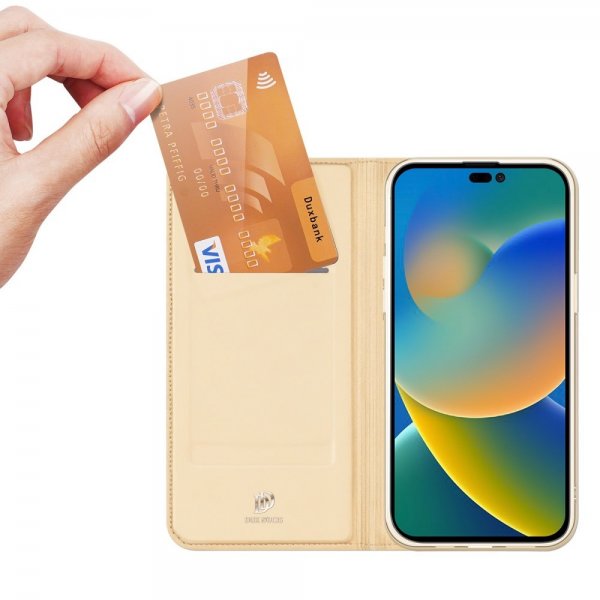 Dux Ducis iPhone 14 Pro kotelo Skin Pro -sarja Kulta