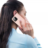 Dux Ducis iPhone 14 Pro -kotelo, Skin Pro Series, ruusukulta