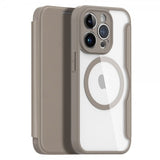 Dux Ducis iPhone 14 Pro -kotelo Skin X Pro Series MagSafe Khaki