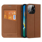 Dux Ducis iPhone 14 Pro -suojakuori Skin X2 -sarja, ruskea
