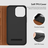 Dux Ducis iPhone 14 Pro -suojakuori Skin X2 -sarja, ruskea