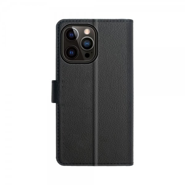 Xqisit iPhone 14 Pro -suojakuori Slim Wallet Selection, musta
