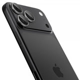 Spigen iPhone 14/15/16/17 Pro & Pro Max kameran suoja GLAS.tR EZ Fit Optik Pro 2-pakkaus Harmaa