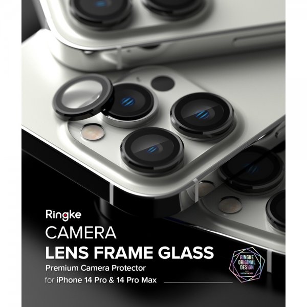 Ringke iPhone 14 Pro/iPhone 14 Pro Max Kamerasuojus Camera Lens Frame Musta