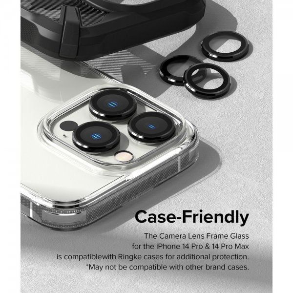 Ringke iPhone 14 Pro/iPhone 14 Pro Max Kamerasuojus Camera Lens Frame Musta