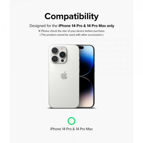 Ringke iPhone 14 Pro/iPhone 14 Pro Max Kamerasuojus Camera Lens Frame Musta