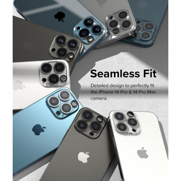 Ringke iPhone 14 Pro/iPhone 14 Pro Max Kamerasuojalasi 2-pakkaus