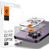 Spigen iPhone 14 Pro/iPhone 14 Pro Max -kameran suoja GLAS.tR EZ Fit Optik Pro Deep Purple 2 kpl