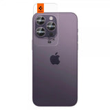 Spigen iPhone 14 Pro/iPhone 14 Pro Max -kameran suoja GLAS.tR EZ Fit Optik Pro Deep Purple 2 kpl