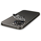 Spigen iPhone 14 Pro/14 Pro Max/15 Pro/15 Pro Max/16 Pro/16 Pro Max kamerans linssuojaus lasi.tR Optik 2-pack Crystal Clear