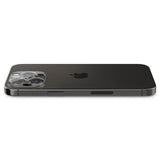 Spigen iPhone 14 Pro/14 Pro Max/15 Pro/15 Pro Max/16 Pro/16 Pro Max kamerans linssuojaus lasi.tR Optik 2-pack Crystal Clear