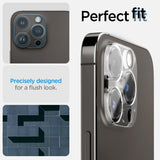 Spigen iPhone 14 Pro/14 Pro Max/15 Pro/15 Pro Max/16 Pro/16 Pro Max kamerans linssuojaus lasi.tR Optik 2-pack Crystal Clear