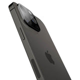 Spigen iPhone 14/15/16 Pro & Pro Max -kameran suojalasi Glas.tR Optik, 2 kpl, musta