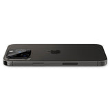 Spigen iPhone 14/15/16 Pro & Pro Max -kameran suojalasi Glas.tR Optik, 2 kpl, musta