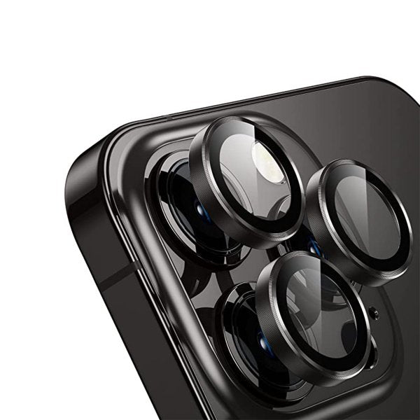 iPhone 14 Pro -kameran linssi kehyksellä - tähtiharmaa