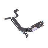 iPhone 14 Pro -latausliitin ja joustokaapeli, alkuperäinen - Violetti