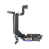 iPhone 14 Pro -latausliitin ja joustokaapeli, alkuperäinen - Violetti