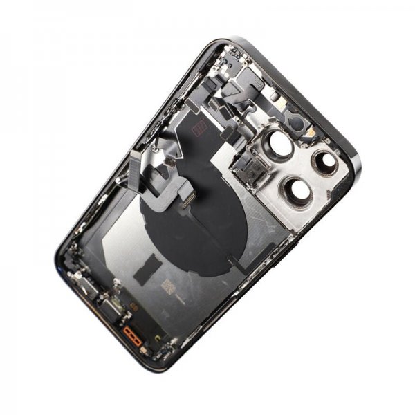 iPhone 14 Pro Max Takakansi ja Koko Kehys - Musta