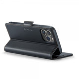 CaseMe iPhone 14 Pro Max Kotelo 023 Series Musta