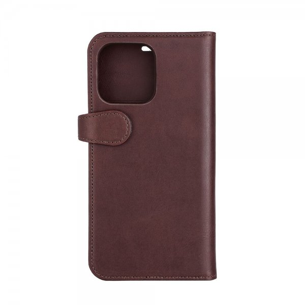 Buffalo iPhone 14 Pro Max Kotelo 2-in-1 Irrotettava Lompakko Ruskea