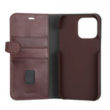 Buffalo iPhone 14 Pro Max Kotelo 2-in-1 Irrotettava Lompakko Ruskea