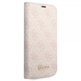 Guess iPhone 14 Pro Max Suojakuori 4G Logo Pinkki