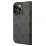 Guess iPhone 14 Pro Max Suojakuori 4G Logo Musta