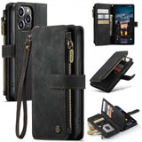 CaseMe iPhone 14 Pro Max -suojakotelo, C30 Series, musta
